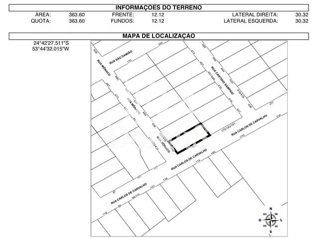 #323 - Terreno para Venda em Toledo - PR - 1