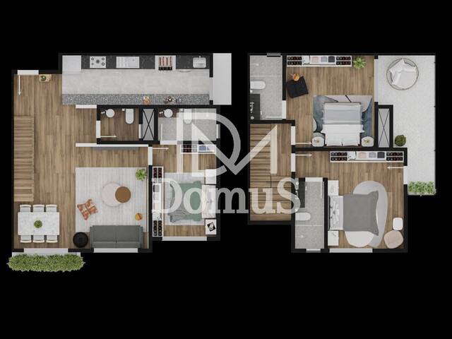 #448 - Apartamento para Venda em Toledo - PR